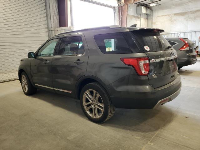 1FM5K7D89GGA35772 - 2016 FORD EXPLORER XLT ნაცრისფერი ფოტო 2