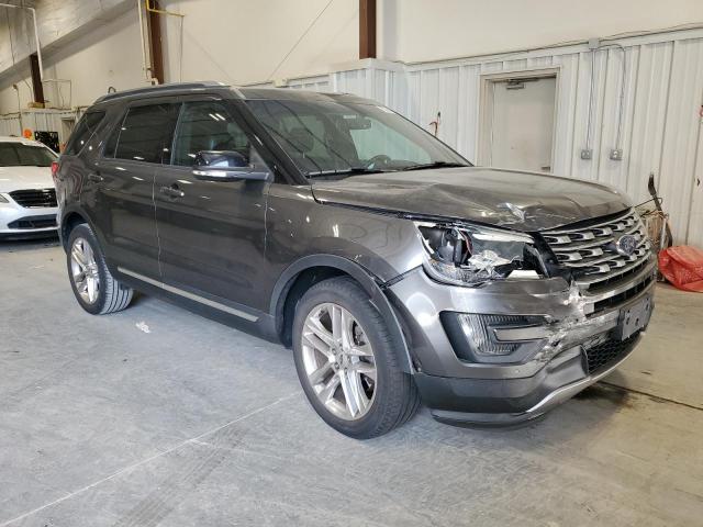 1FM5K7D89GGA35772 - 2016 FORD EXPLORER XLT ნაცრისფერი ფოტო 4