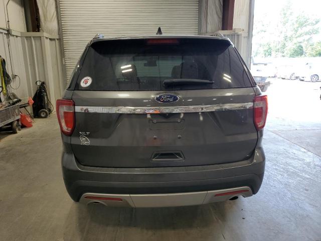 1FM5K7D89GGA35772 - 2016 FORD EXPLORER XLT ნაცრისფერი ფოტო 6