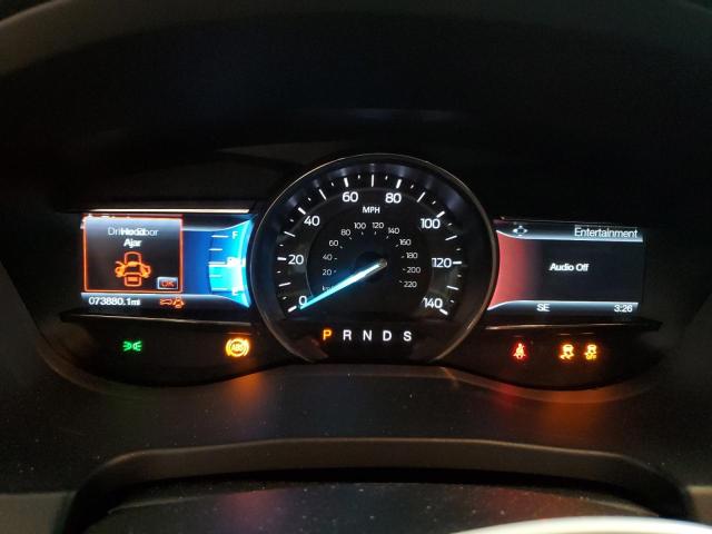 1FM5K7D89GGA35772 - 2016 FORD EXPLORER XLT ნაცრისფერი ფოტო 9