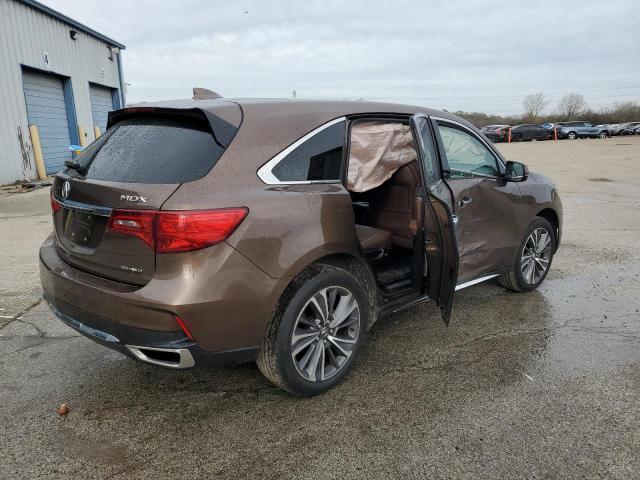 5J8YD4H55KL031911 - 2019 ACURA MDX TECHNOLOGY Marrón foto 3