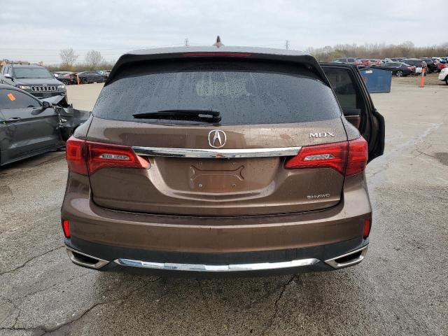 5J8YD4H55KL031911 - 2019 ACURA MDX TECHNOLOGY Marrón foto 6