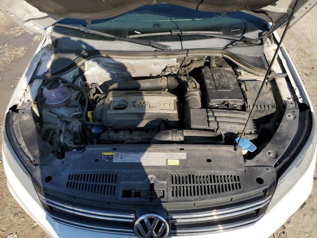 WVGAV3AX6EW557949 - 2014 VOLKSWAGEN TIGUAN S WHITE photo 12