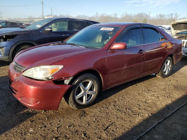 4T1BE32K02U060958 - 2002 TOYOTA CAMRY LE RED photo 1