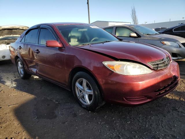 4T1BE32K02U060958 - 2002 TOYOTA CAMRY LE RED photo 4