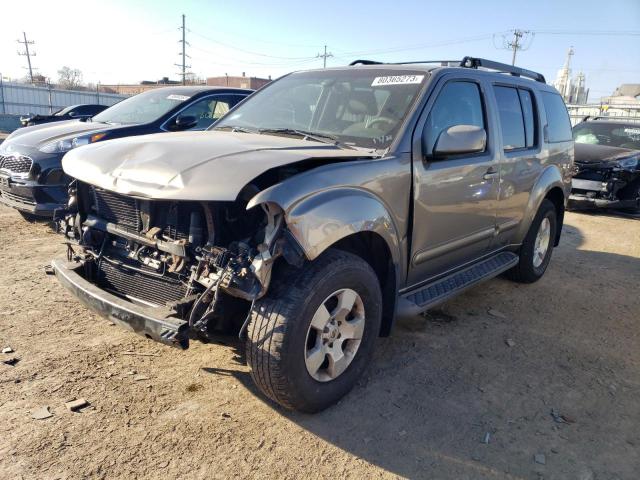 5N1AR18WX6C601637 - 2006 NISSAN PATHFINDER LE GRAY photo 1