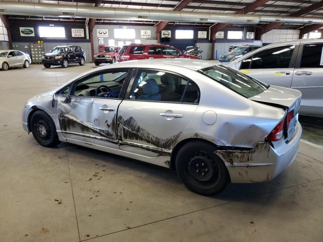 2HGFA1F58BH309456 - 2011 HONDA CIVIC LX SILVER photo 2