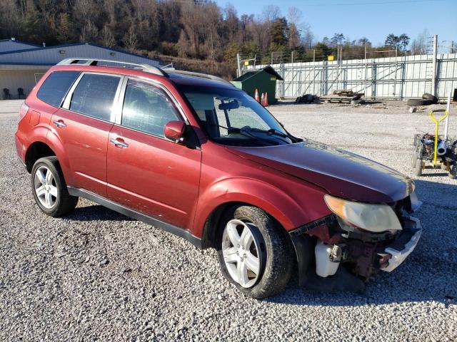 JF2SH6CC9AH753380 - 2010 SUBARU FORESTER 2.5X PREMIUM RED photo 4