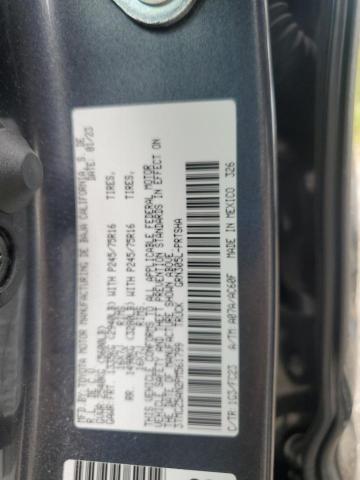 3TMCZ5AN2PM561799 - 2023 TOYOTA TACOMA DOUBLE CAB 石墨色 照片 12