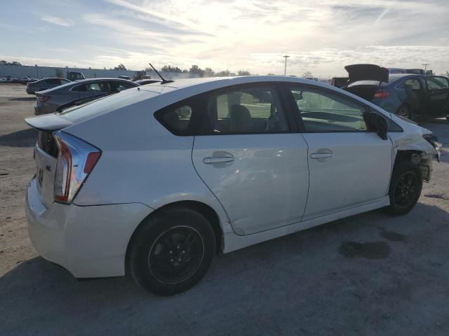 JTDKN3DU2C1613468 - 2012 TOYOTA PRIUS WHITE photo 3