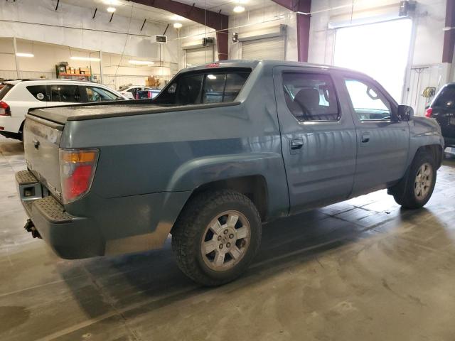 2HJYK16548H532425 - 2008 HONDA RIDGELINE RTL BLUE photo 3