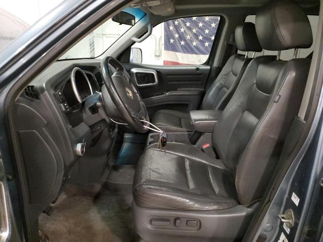 2HJYK16548H532425 - 2008 HONDA RIDGELINE RTL BLUE photo 7