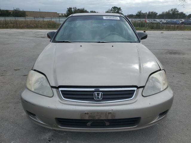 1HGEJ6572YL065455 - 2000 HONDA CIVIC LX TAN photo 5