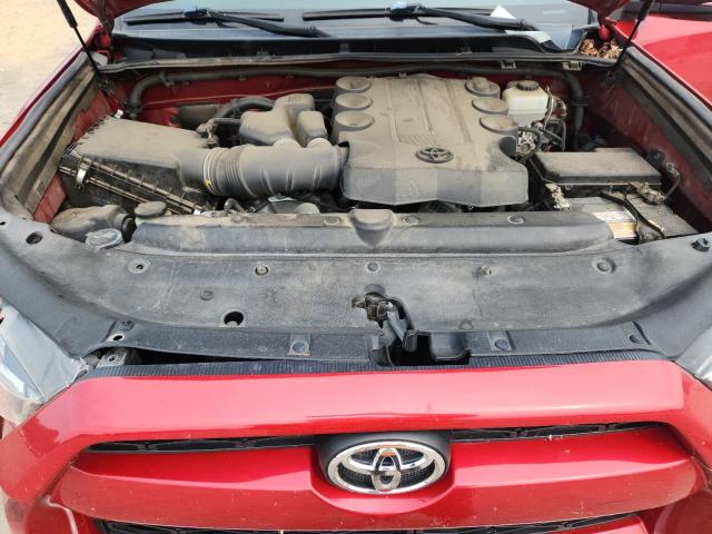 JTEBU5JR3F5256289 - 2015 TOYOTA 4RUNNER SR5/SR5 PREMIUM RED photo 11