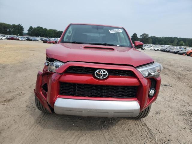 JTEBU5JR3F5256289 - 2015 TOYOTA 4RUNNER SR5/SR5 PREMIUM RED photo 5