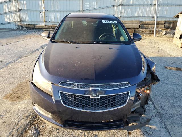 1G1PF5S91B7181554 - 2011 CHEVROLET CRUZE LT BLUE photo 5