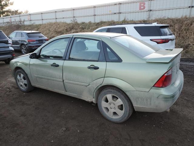 1FAHP34N17W198249 - 2007 FORD FOCUS ZX4 GREEN photo 2