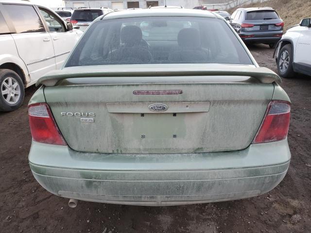 1FAHP34N17W198249 - 2007 FORD FOCUS ZX4 GREEN photo 6