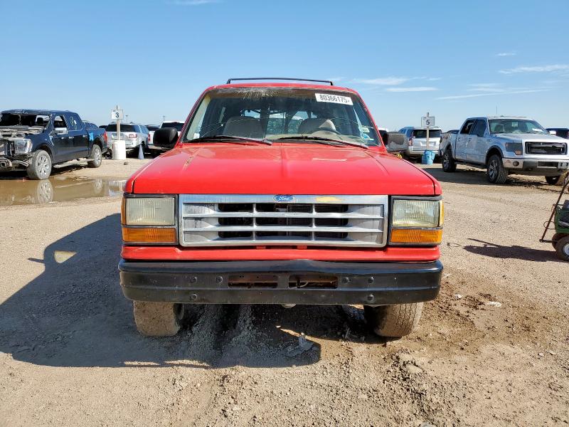 1FMCU22X5MUB26646 - 1991 FORD EXPLORER 红色 照片 5