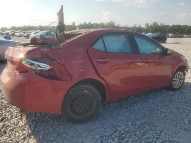 2T1BURHE7JC991433 - 2018 TOYOTA COROLLA L 红色 照片 3