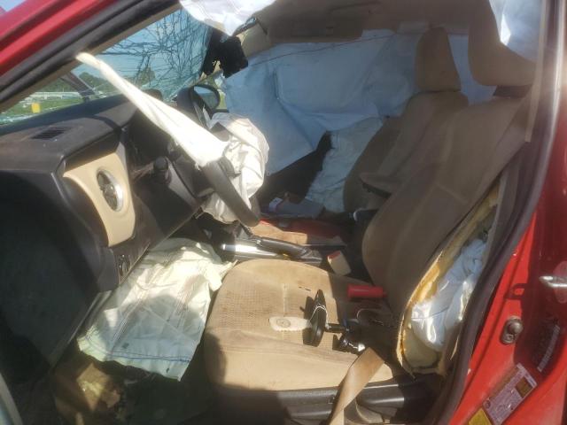 2T1BURHE7JC991433 - 2018 TOYOTA COROLLA L 红色 照片 7