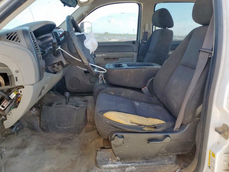 1GC1KVCG1EF107065 - 2014 CHEVROLET SILVERADO K2500 HEAVY DUTY WHITE photo 7