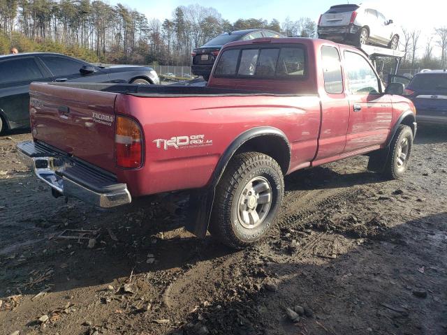 4TASN92N2XZ428161 - 1999 TOYOTA TACOMA XTRACAB PRERUNNER ბურგუნდია ფოტო 3