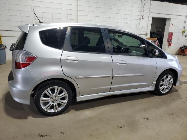JHMGE8H58BS002132 - 2011 HONDA FIT SPORT GRAY photo 3