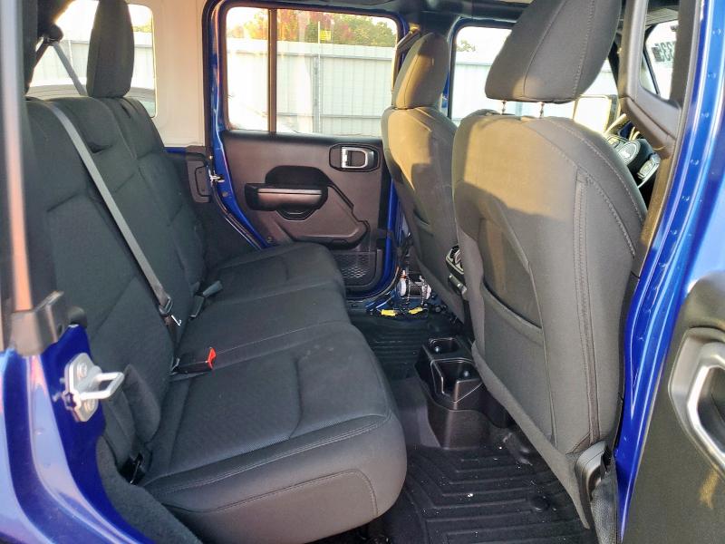 1C4HJXDG7LW325133 - 2020 JEEP WRANGLER UNLIMITED SPORT BLUE photo 10