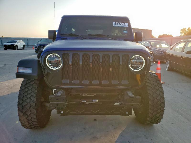 1C4HJXDG7LW325133 - 2020 JEEP WRANGLER UNLIMITED SPORT BLUE photo 5