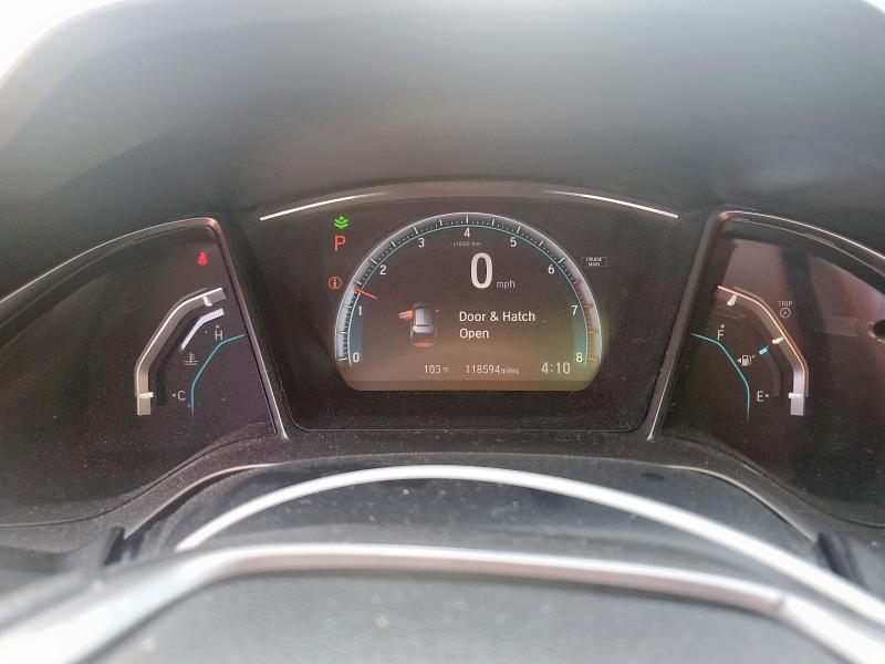 SHHFK7H59JU234832 - 2018 HONDA CIVIC EX SILVER photo 9