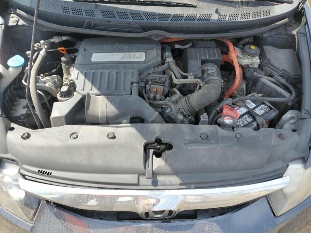 JHMFA36219S010375 - 2009 HONDA CIVIC HYBRID 灰色 照片 11