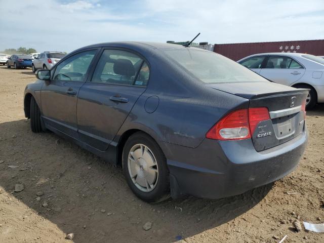 JHMFA36219S010375 - 2009 HONDA CIVIC HYBRID 灰色 照片 2