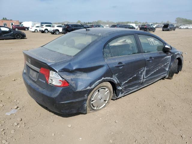 JHMFA36219S010375 - 2009 HONDA CIVIC HYBRID 灰色 照片 3