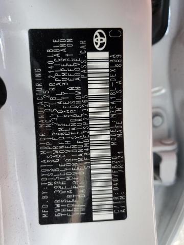 5YFB4MDE2SP273265 - 2025 TOYOTA COROLLA LE 白色 照片 13