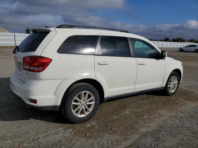 3C4PDCBGXET106402 - 2014 DODGE JOURNEY SXT WHITE photo 3