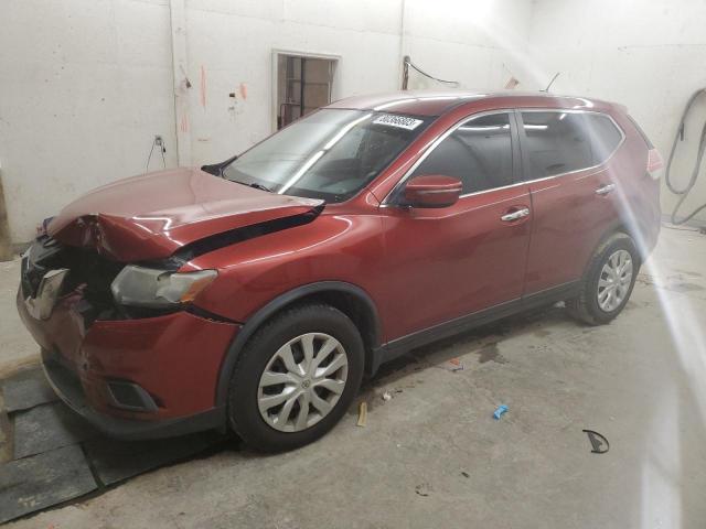 KNMAT2MT9FP556724 - 2015 NISSAN ROGUE S RED photo 1