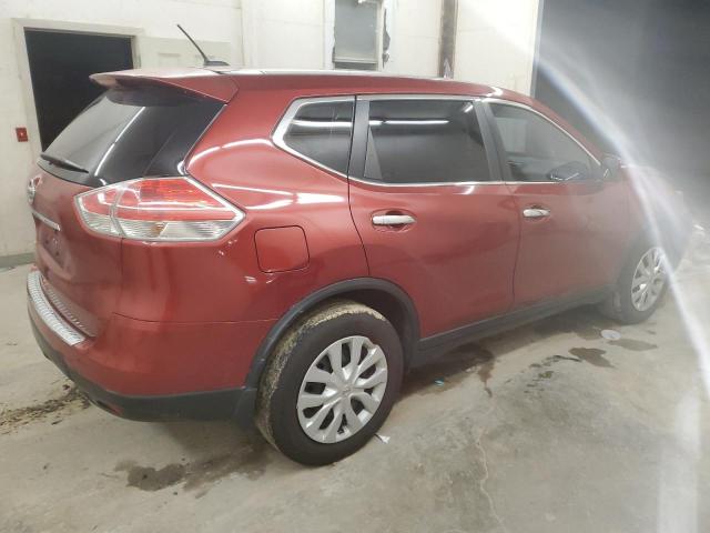 KNMAT2MT9FP556724 - 2015 NISSAN ROGUE S RED photo 3