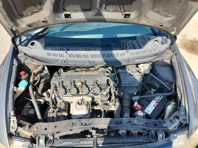 2HGFG12866H543115 - 2006 HONDA CIVIC EX GRAY photo 11