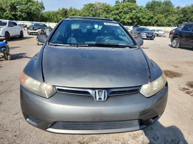2HGFG12866H543115 - 2006 HONDA CIVIC EX GRAY photo 5