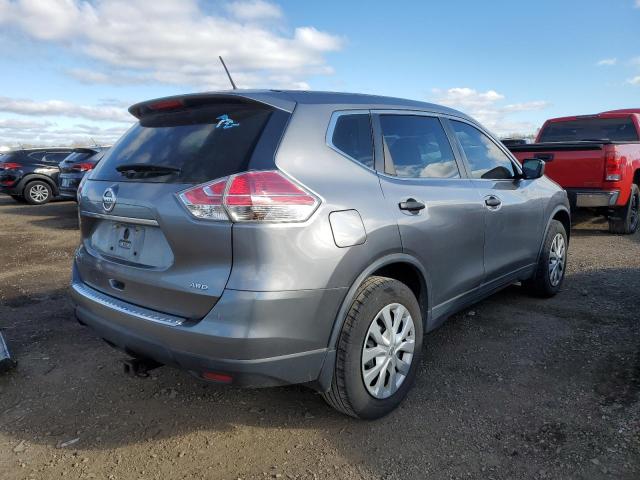 KNMAT2MV2GP595027 - 2016 NISSAN ROGUE S GRAY photo 3