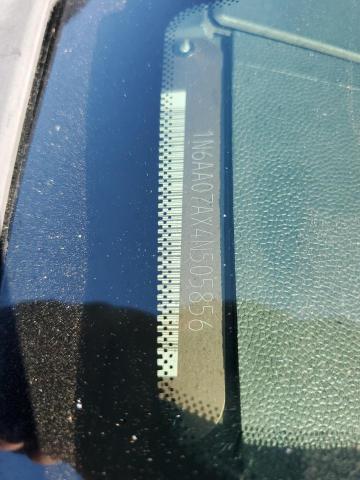 1N6AA07AX4N505856 - 2004 NISSAN TITAN XE TEAL photo 12