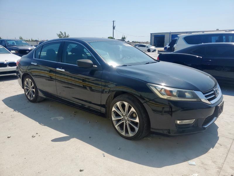 1HGCR2F51DA043037 - 2013 HONDA ACCORD SPORT შავი ფოტო 4