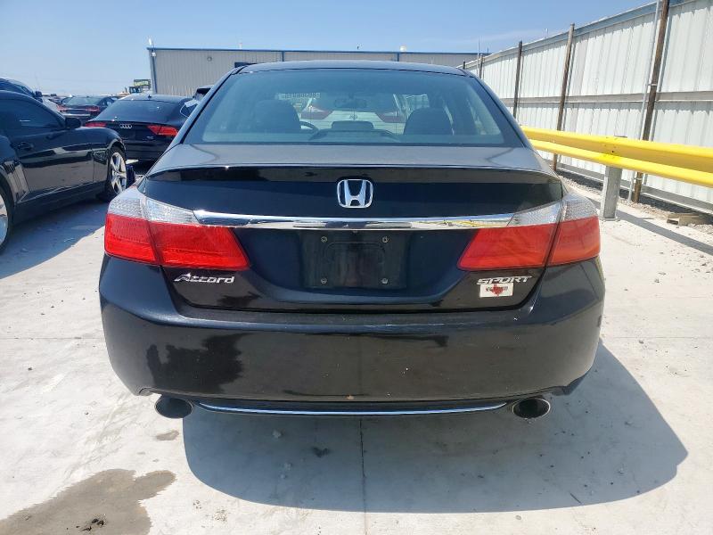 1HGCR2F51DA043037 - 2013 HONDA ACCORD SPORT შავი ფოტო 6