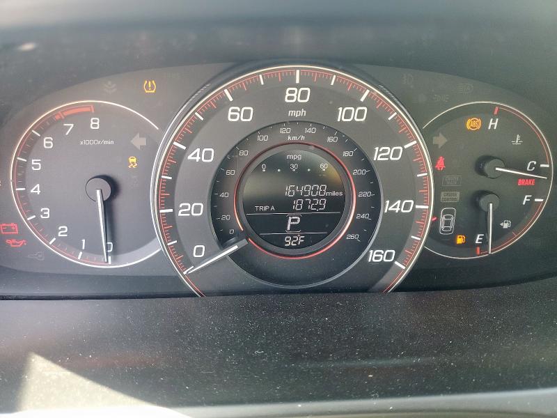 1HGCR2F51DA043037 - 2013 HONDA ACCORD SPORT შავი ფოტო 9