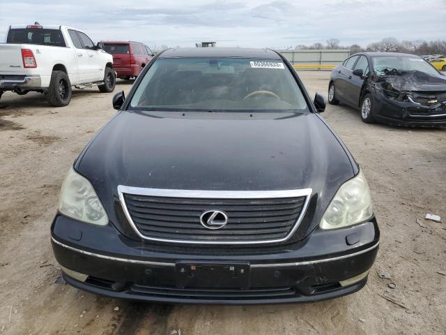 JTHBN36F250175251 - 2005 LEXUS LS 430 BLACK photo 5