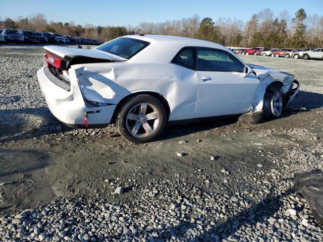 2C3CDYAG5CH293202 - 2012 DODGE CHALLENGER SXT WHITE photo 3