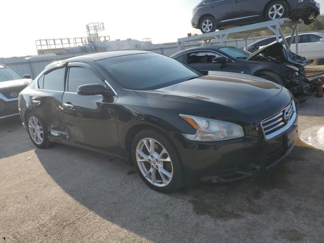 1N4AA5AP8CC851904 - 2012 NISSAN MAXIMA S BLACK photo 4