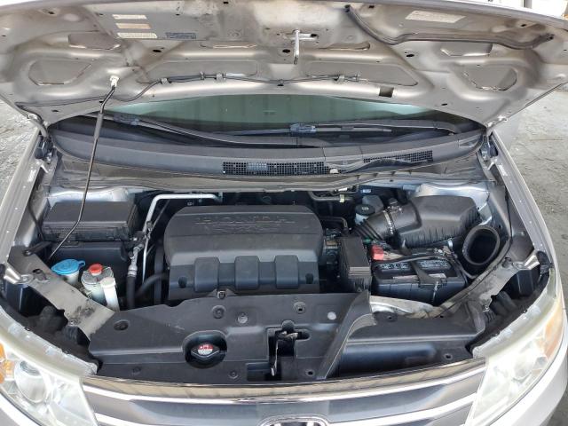 5FNRL5H67DB064676 - 2013 HONDA ODYSSEY EXL ვერცხლისფერი ფოტო 12