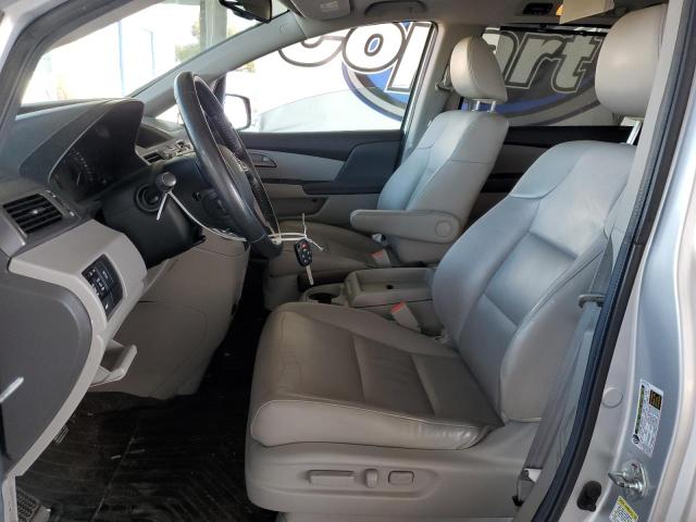 5FNRL5H67DB064676 - 2013 HONDA ODYSSEY EXL ვერცხლისფერი ფოტო 7